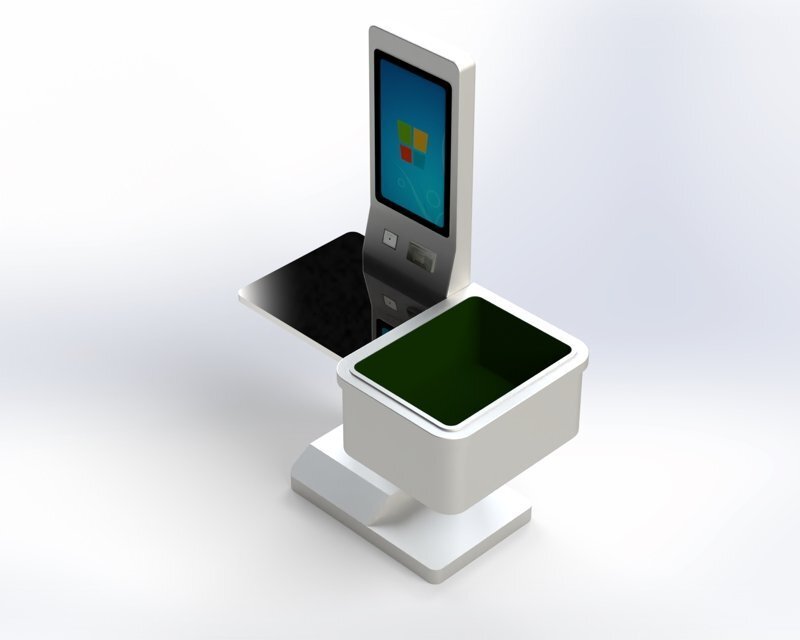 RFID自助收銀一體機(jī) RFID出入庫(kù)管理 RFID收銀 RFID讀寫器設(shè)備